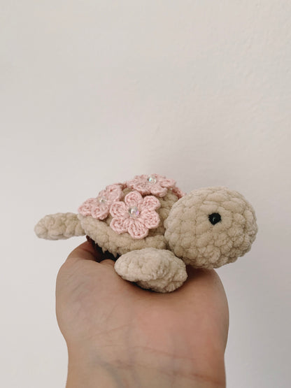 Turtle Plush with Beads