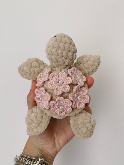 Turtle Plush with Beads