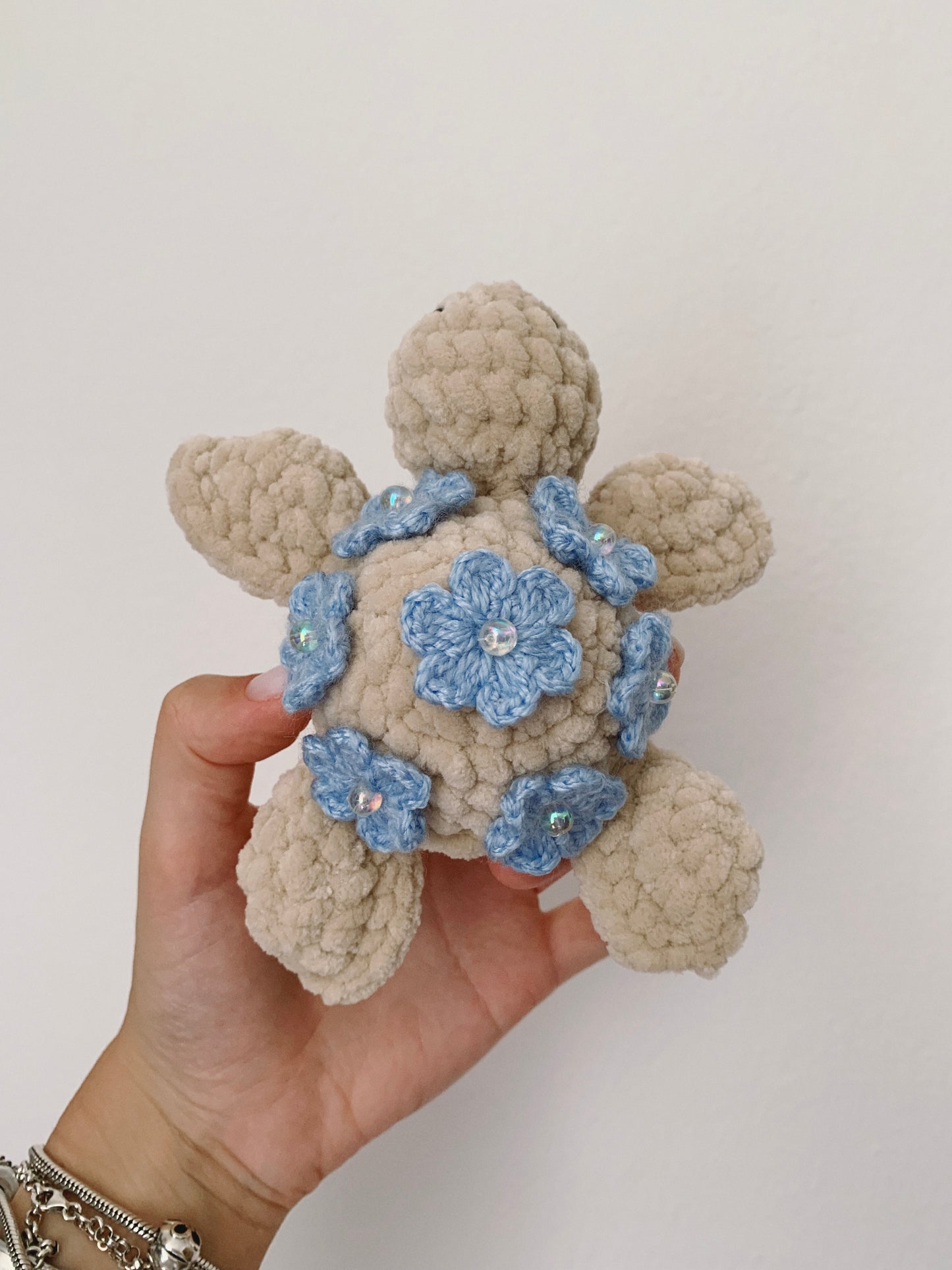 Turtle Plush with Beads