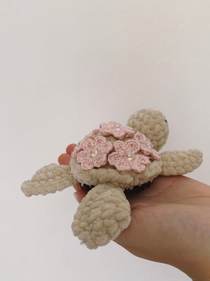 Turtle Plush with Beads