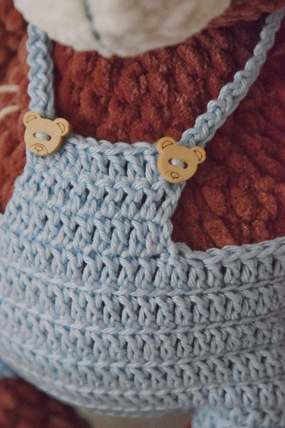 Teddy Big con Salopette