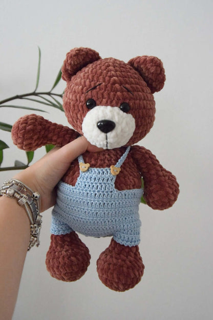 Teddy Big con Salopette